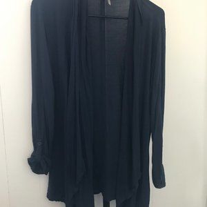 COPY - Navy Slouchy-Fit Lightweight Cardigan